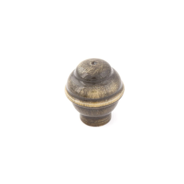 Ponteira Para Varao de Cortina 19mm - Bolinha Ouro velho