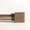 Ponteira Para Varao de Cortina 28mm - Cubo ouro velho